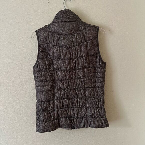 Be By Blanc Noir With Mesh Puffer Vest Zip Up 80% Down Womens Size Small - Picture 2 of 5